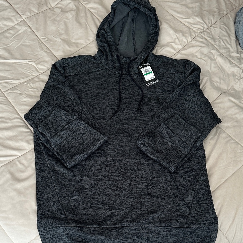 NWT Under Armour Charcoal Hoodie